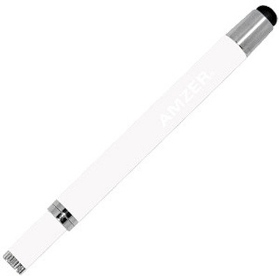 

Amzer Petite Dual Styli and Pen Stylus(White)