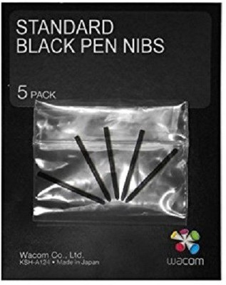

WACOM Standard Black Nibs (Pack of 5) Stylus(Black)