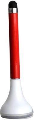 Divinext Plungee 3 in 1 table top Pen with stylus and cleaner Stylus(Red)
