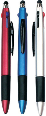 

Jazam 3 Refill Pen With Stylus Stylus(Blue, Silver, Red)