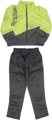 

REEBOK Jacket and Track Pant Set Printed Boys Suit, Heryel