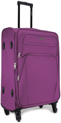 

Aristocrat str 4wheel 69 is mention Expandable Cabin Luggage -  inch(Purple