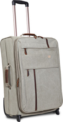 

Troop London Troop London 2-Wheel Trolley - TR1106 | Khaki | Small (') Cabin Luggage -  inch(Khaki