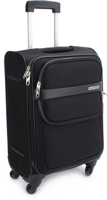 

American Tourister DC Superlite II Expandable Cabin Luggage -  inch(Black