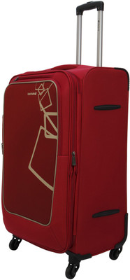 Safari Quadra Check-in Luggage - 28 inch(Red)