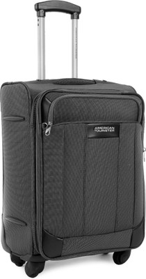 

American Tourister Mercury Expandable Cabin Luggage -  inch(Grey, Black, Black;grey
