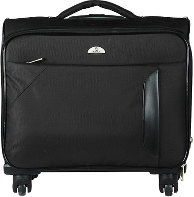 

Kara Black Color 14 Inches Trolley Bag Cabin Luggage -  inch(Black