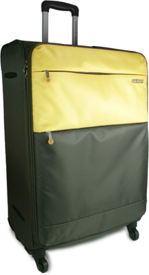 

American Tourister Cheer-lite Expandable Check-in Luggage -  inch(Green, Yellow