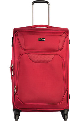 

Sprint Trolley Case Expandable Check-in Luggage - 26 inch(Maroon)