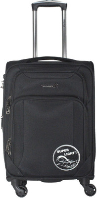 

TRAWORLD  inch 4 wheel Expandable Cabin Luggage -  inch(Black
