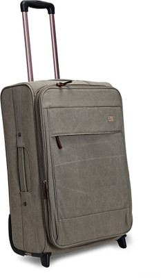 

Troop London Troop London 2-Wheel Trolley - TR0196 | Khaki | Large (') Check-in Luggage -  inch(Khaki