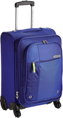 

American Tourister Hugo Spinner Expandable Cabin Luggage -  inch(Blue