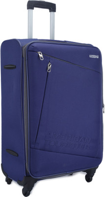 

American Tourister Quader Expandable Check-in Luggage -  inch(Blue