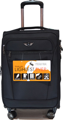 

Texas USA 5005s Expandable Check-in Luggage -  inch(Black