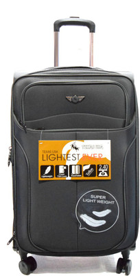 

Texas USA Exclusivebag10dr Expandable Check-in Luggage -  inch(Grey