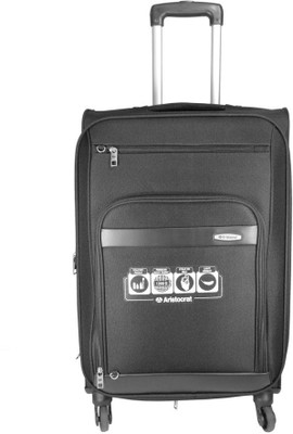 

Aristocrat Atlantica Expandable Check-in Luggage -  inch(Black