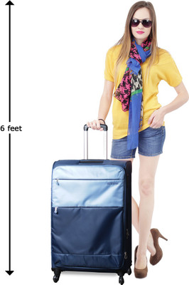 

American Tourister Cheer-lite Expandable Check-in Luggage -  inch(Blue