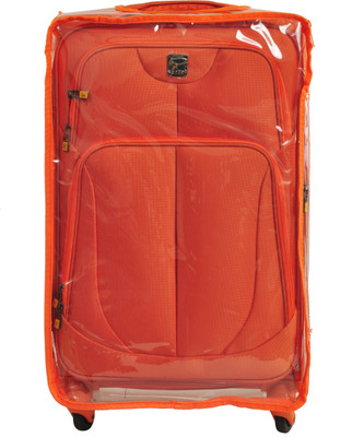 

Sprint Transparent PVC Protective Cover Expandable Check-in Luggage -  inch(Orange