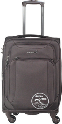 TRAWORLD 28 inch 4wheel Expandable Check-in Luggage - 28 inch(Brown)
