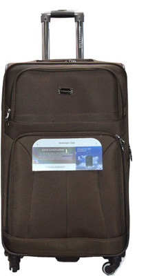 

American Club ExclusiveTrolleyBag11KH Expandable Check-in Luggage -  inch(Brown