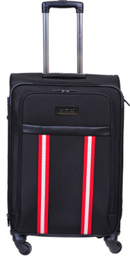 

Tommy Hilfiger Portland Stripe Expandable Check-in Luggage -  inch(Black