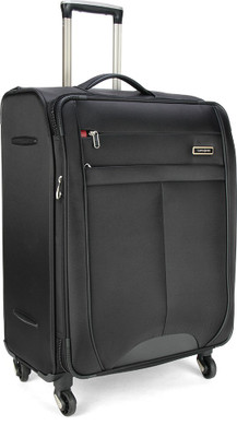 

Samsonite SYNCONN SPINNER 66CM EXP-BLACK Expandable Check-in Luggage -  inch(Black