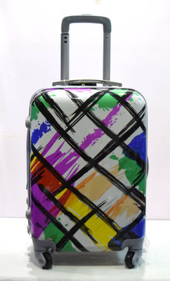 

Texas USA Exclusiveprint6nt Expandable Cabin Luggage -  inch(Multicolor
