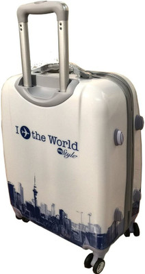 

Tramp & Badger Super Lite S-3 360° (6) Expandable Check-in Luggage -  inch(White