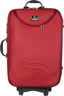 

U United HALF MOON Expandable Cabin Luggage -  inch(Red