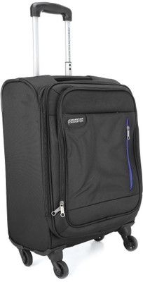 

American Tourister Niue Expandable Cabin Luggage -  inch(Black