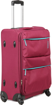 

American Tourister Velocity Expandable Expandable Check-in Luggage -  inch(Pink