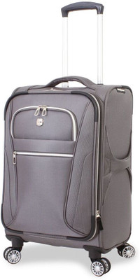 

Swiss Gear  Inch Pilot Spinner Expandable Cabin Luggage -  inch(Grey