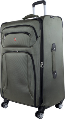 

Swiss Gear " Spinner Expandable Check-in Luggage -  inch(Grey