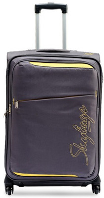 

Skybags FLARE 4W EXP STROLLY 68 GREY Expandable Check-in Luggage -  inch(Grey