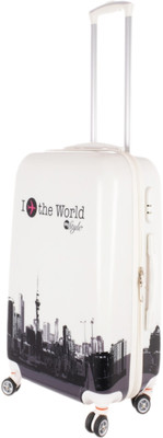 

Novelty Smart Trolly  Check-in Luggage -  inch(White