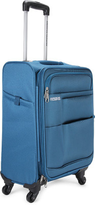 American Tourister Speed Expandable Cabin Luggage -  inch(Blue