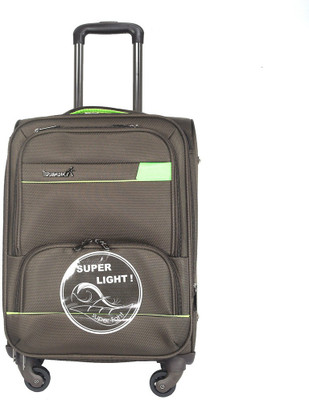 

TRAWORLD  inch 4wheel Expandable Check-in Luggage -  inch(Beige