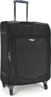 

Samsonite SAM EMPER SP 66 CM EXP-BLACK� Expandable Check-in Luggage -  inch(Black