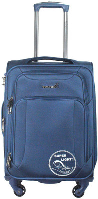 

TRAWORLD  inch 4wheel Expandable Cabin Luggage -  inch(Blue