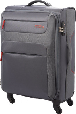 

American Tourister SKI Expandable Check-in Luggage -  inch(Grey