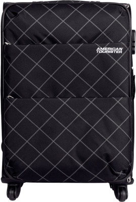 

American Tourister Spain Expandable Check-in Luggage - 30 inch(Black)