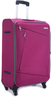 

American Tourister Quader Expandable Check-in Luggage -  inch(Purple