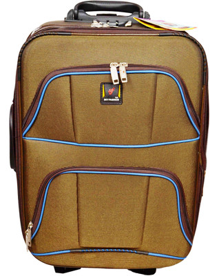 

Skyfashion Skyfashion Trolley Expandable Cabin Luggage -  inch(Beige