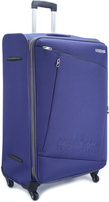 

American Tourister Quader Expandable Check-in Luggage -  inch(Blue