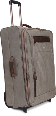 

Troop London Troop London 2-Wheel Trolley - TR1105 | Brown | Large (') Check-in Luggage -  inch(Brown