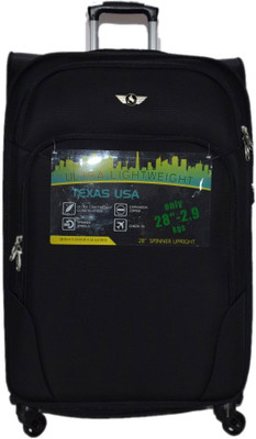 

Texas USA 1208 Expandable Check-in Luggage -  inch(Black