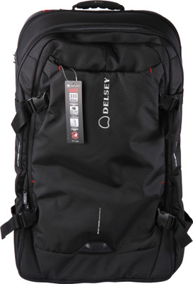 

Delsey Cross Trip Expandable Check-in Luggage -  inch(Black