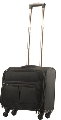 

Armaan Leather ALTR008 Expandable Cabin Luggage -  inch(Black