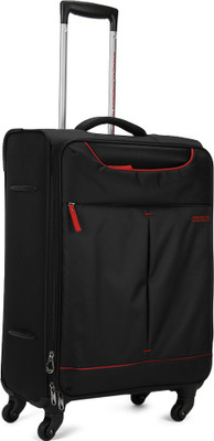 

American Tourister SKY Expandable Check-in Luggage -  inch(Black, Red