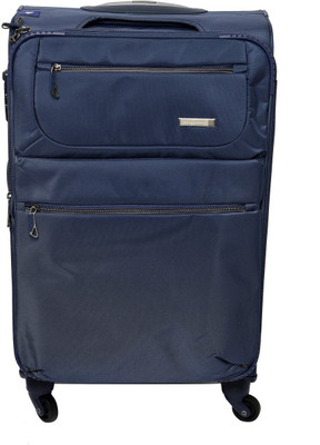 

Princeware Elite Nylon 65 cm Softsided Expandable Check-in Luggage -  inch(Blue